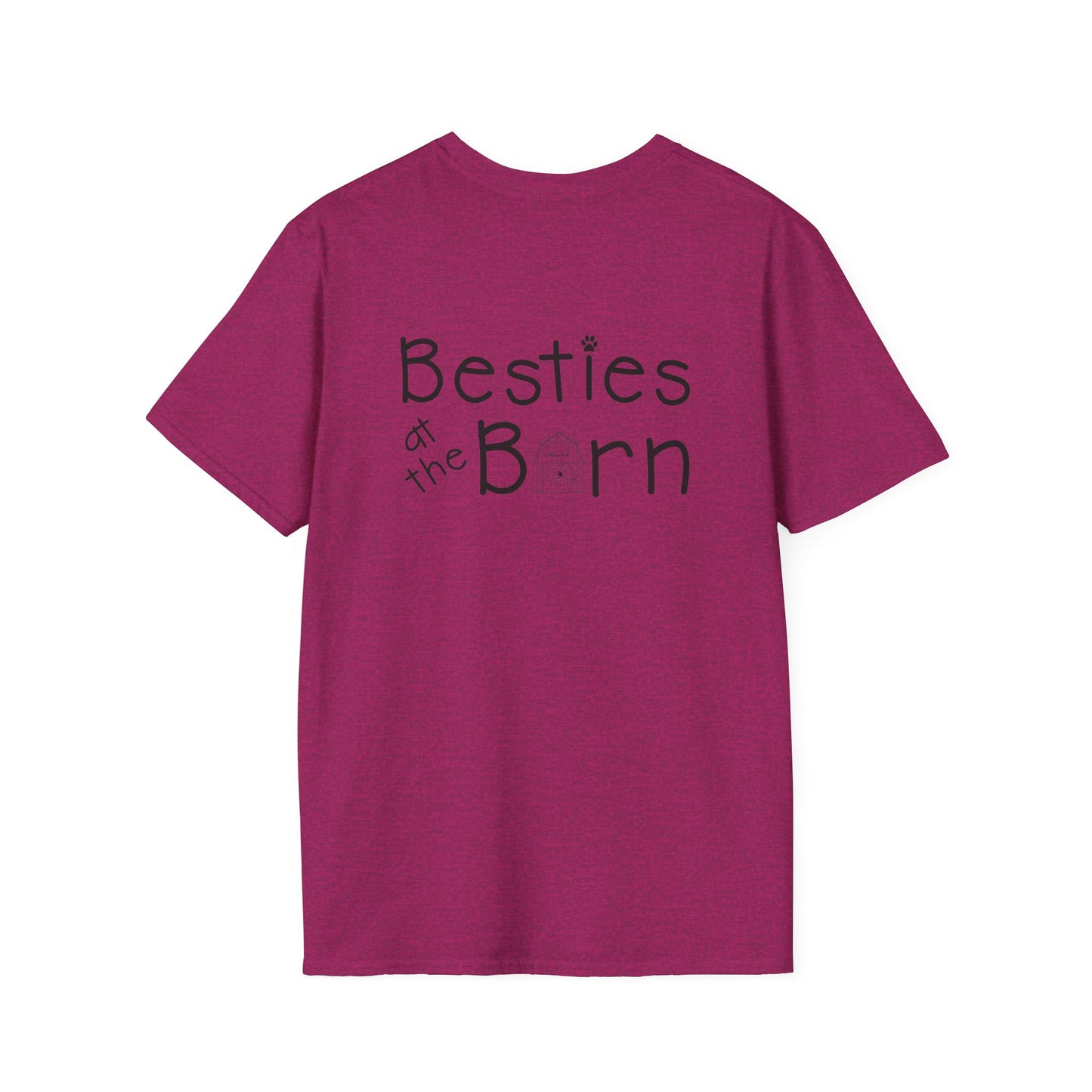 BESTIES AT THE BARN Unisex Softstyle T-Shirt