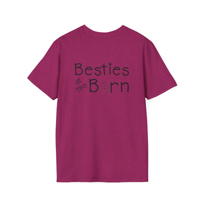 BESTIES AT THE BARN Unisex Softstyle T-Shirt