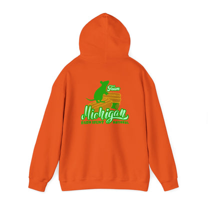 MICHIGAN BARN HUNT Unisex Heavy Blend™ Hooded Sweatshirt