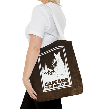 Cascade Shed Dog Club Tote Bag