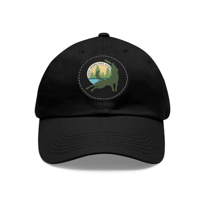 Puget Sound Disc Dogs Hat with Leather Patch (Round)