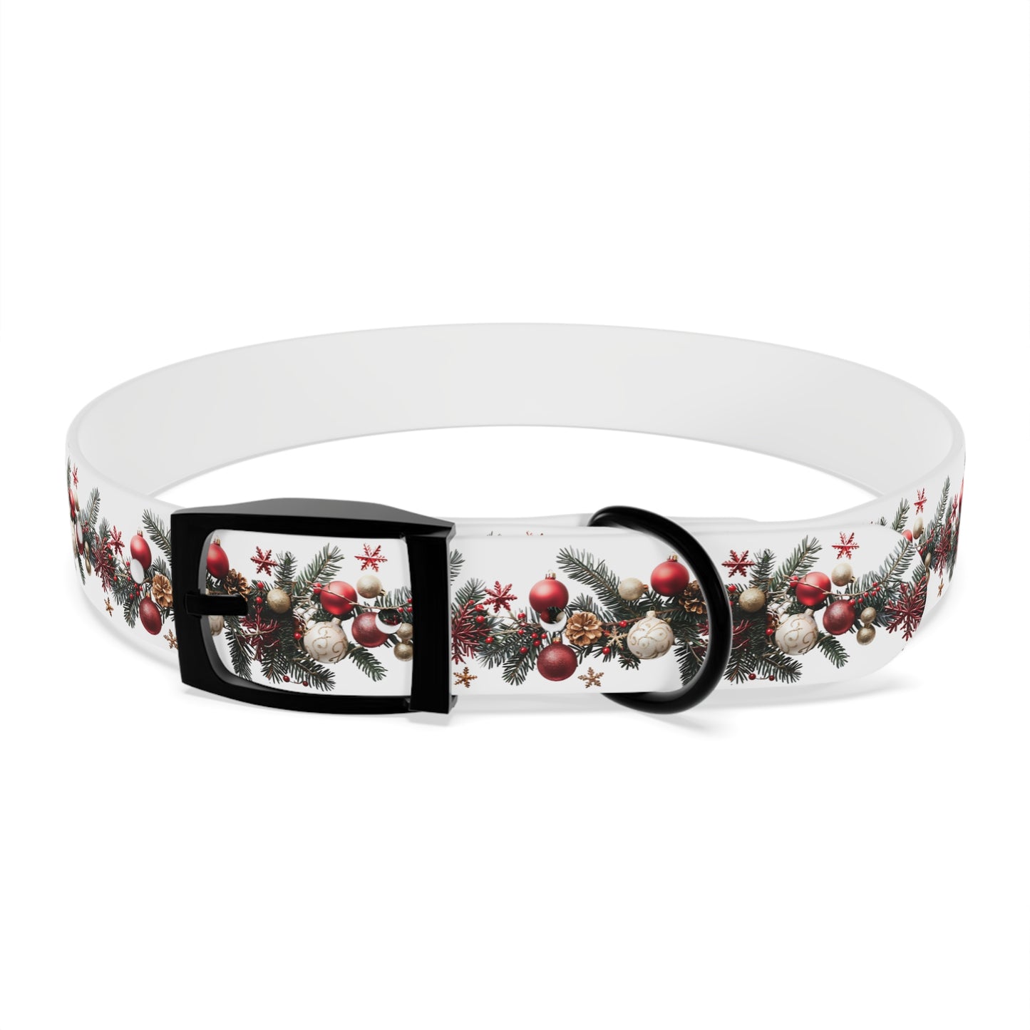 HOLIDAY GARLAND Dog Collar