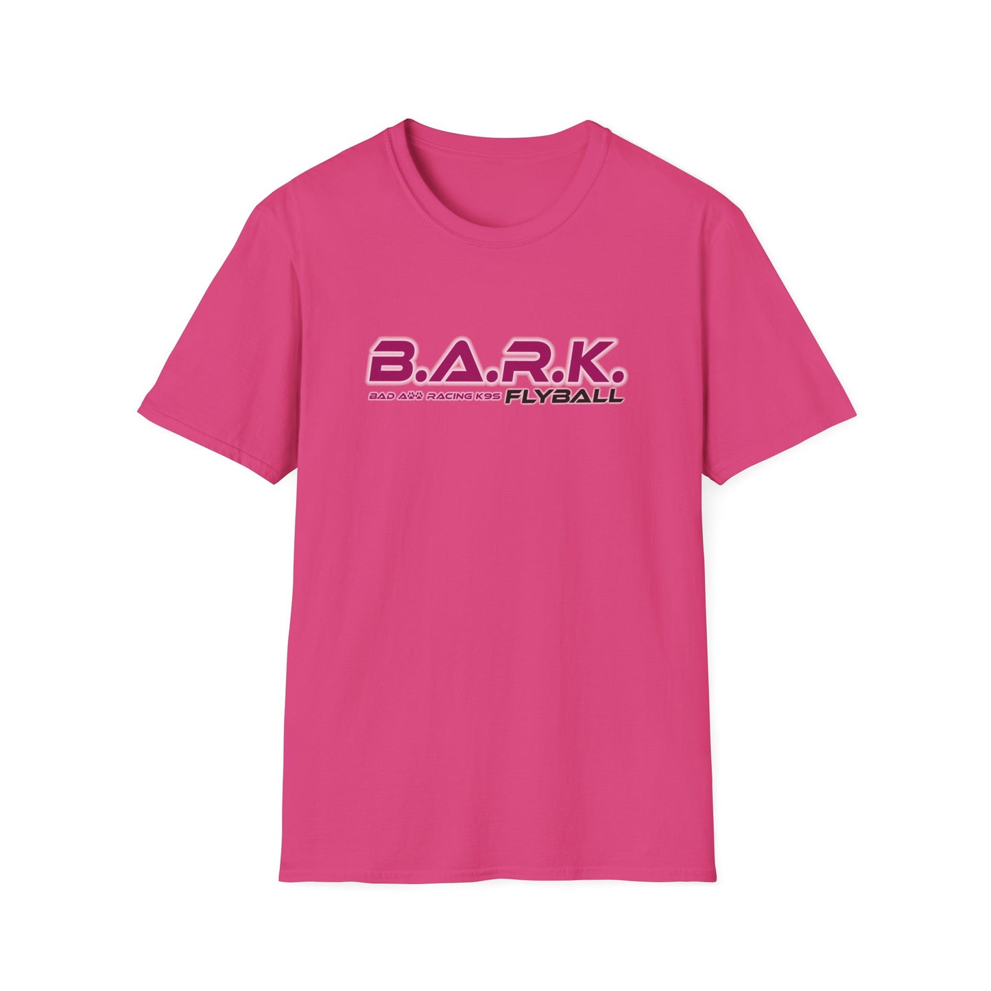 BARK FLYBALL Unisex Softstyle T-Shirt