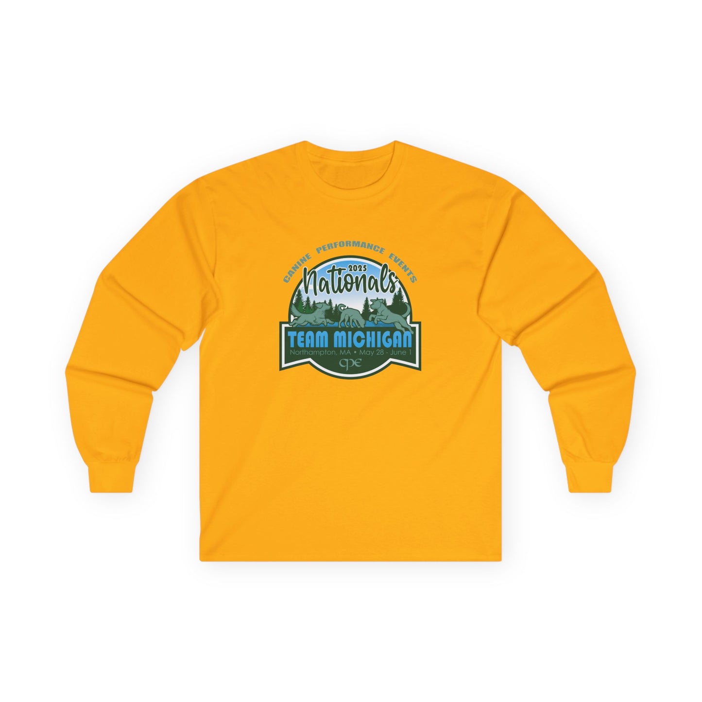 CPE TEAM MICHIGAN Unisex Ultra Cotton Long Sleeve Tee
