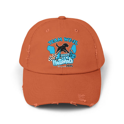 TEAM WI-IL CPE Unisex Distressed Cap