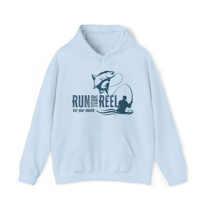 RUN YOUR REEL - 5 Unisex Heavy Blend™ Hooded Sweatshirt