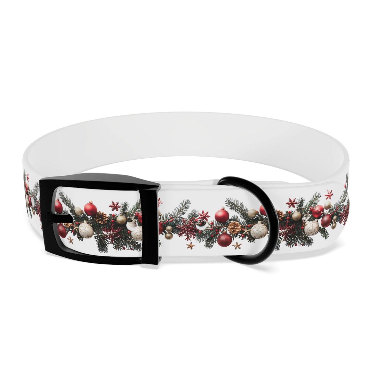 HOLIDAY GARLAND Dog Collar