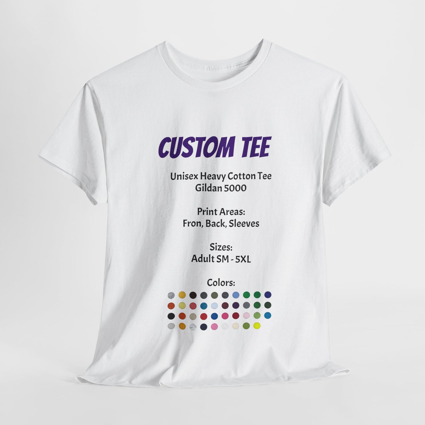 CATALOG Unisex Heavy Cotton Tee