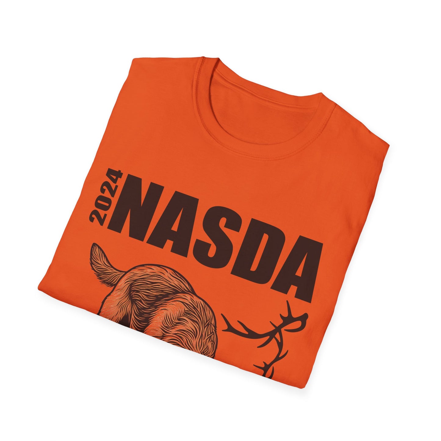 KATIE & ELLIE  - BORDER TERRIER.2 - NASDA  Unisex Softstyle T-Shirt