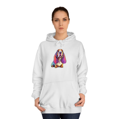 BASSET Unisex College Hoodie