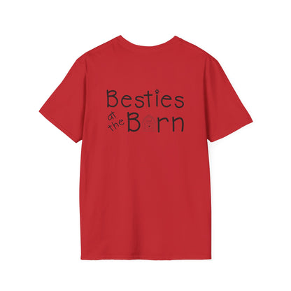 BESTIES AT THE BARN Unisex Softstyle T-Shirt
