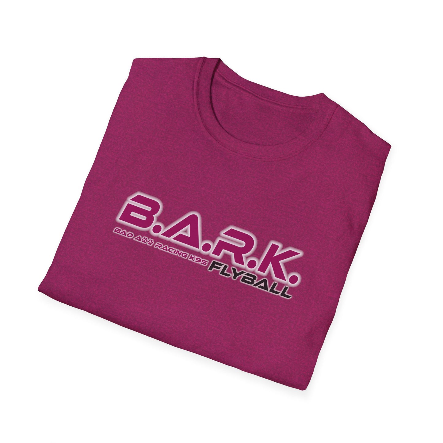 BARK FLYBALL Unisex Softstyle T-Shirt