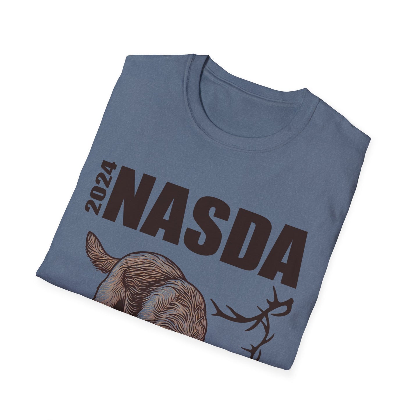 KATIE & ELLIE  - BORDER TERRIER.2 - NASDA  Unisex Softstyle T-Shirt