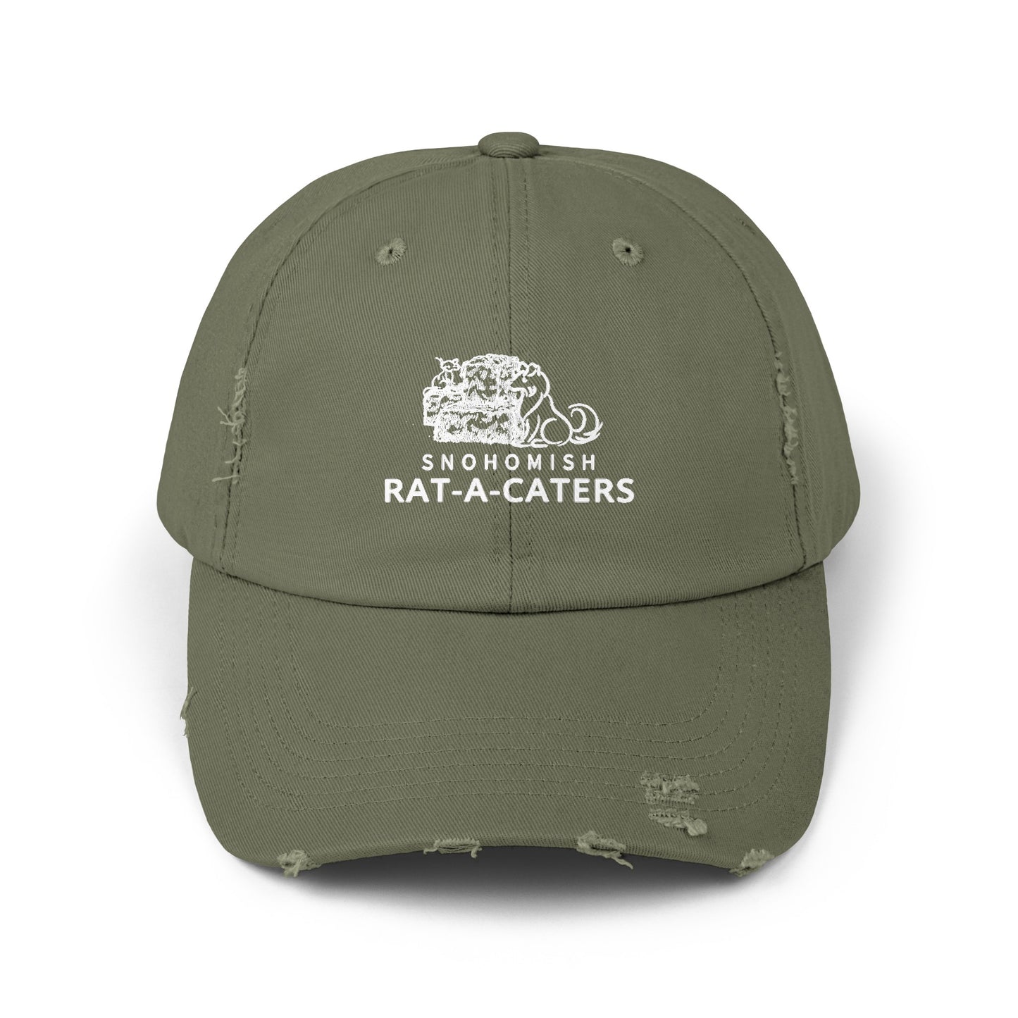 RAT-A-CATCHERS Unisex Distressed Cap