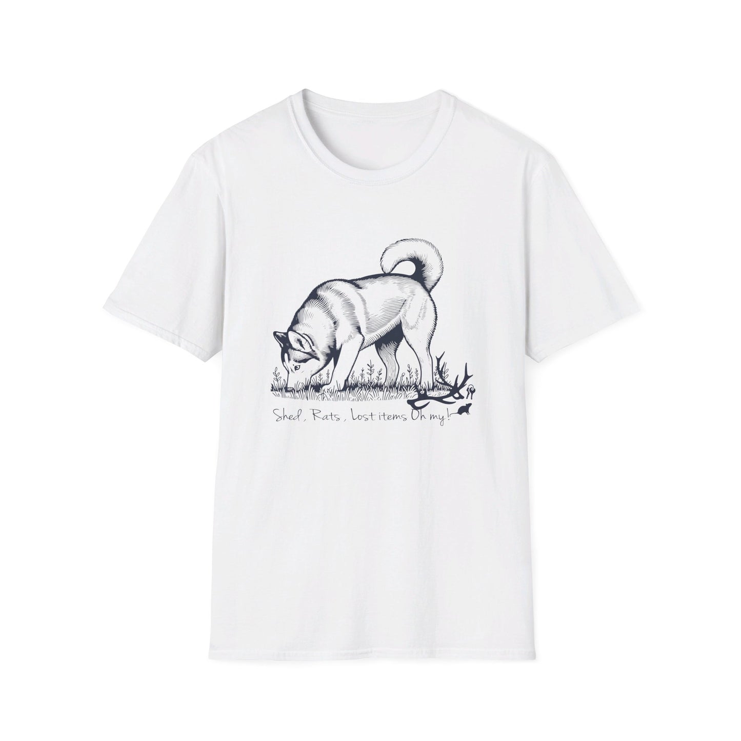 3 HUSKY - SHED RATS ITEM OH MY - Unisex Softstyle T-Shirt