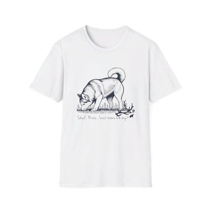 3 HUSKY - SHED RATS ITEM OH MY - Unisex Softstyle T-Shirt