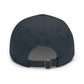 ROCKD  Hat with Leather Patch (Round)