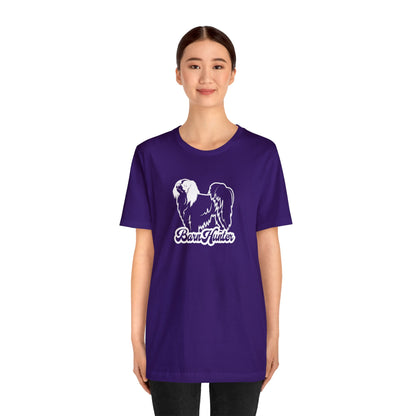 Phalene (Papillon) Barn Hunt3  - Unisex Jersey Short Sleeve Tee