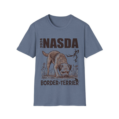 REASON/VERI  TEAM BORDER TERRIER.2 - NASDA  Unisex Softstyle T-Shirt