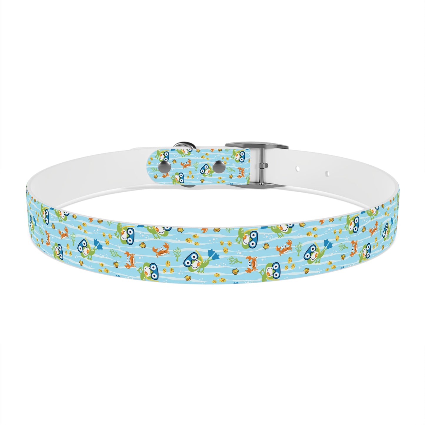 DIVING FROG  Dog Collar