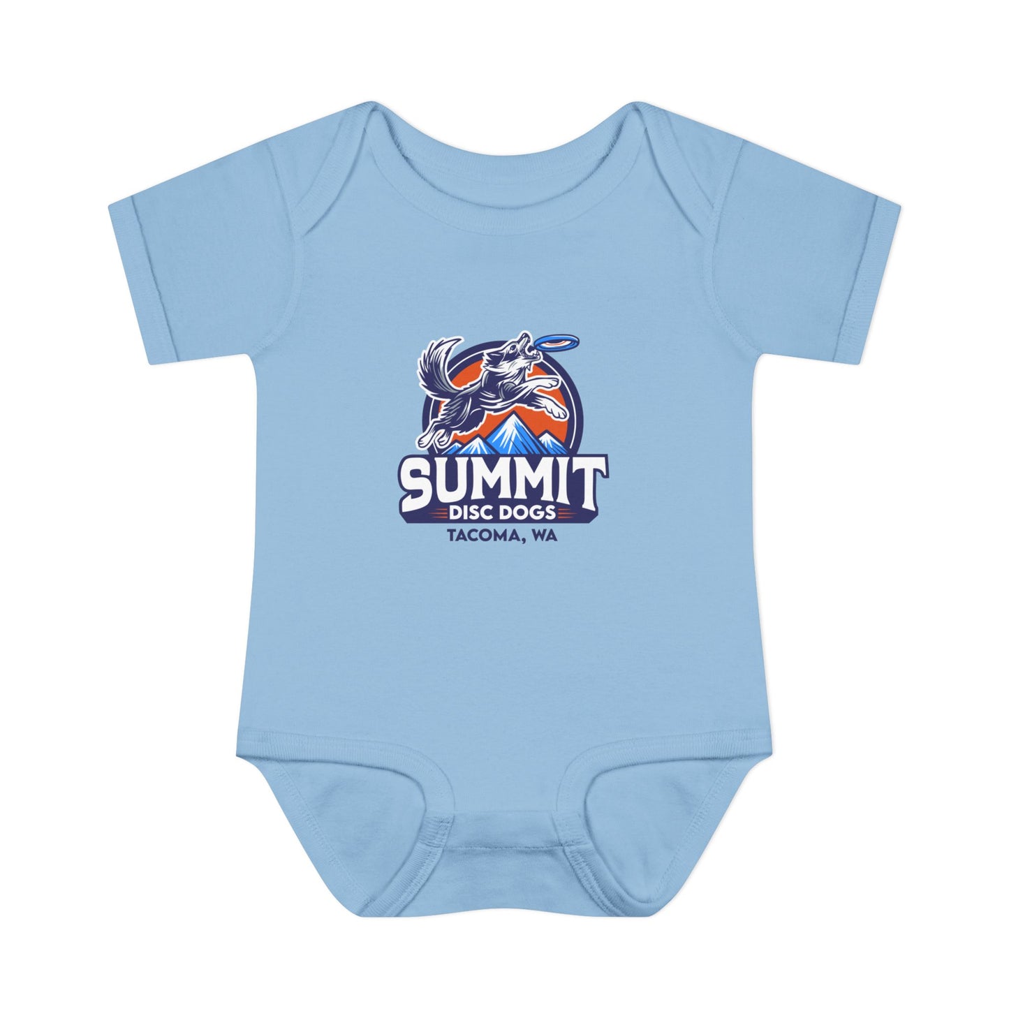 SUMMIT DISC DOGS Infant Baby Rib Bodysuit