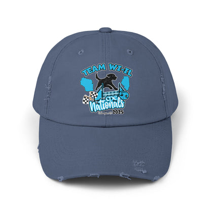 TEAM WI-IL CPE Unisex Distressed Cap