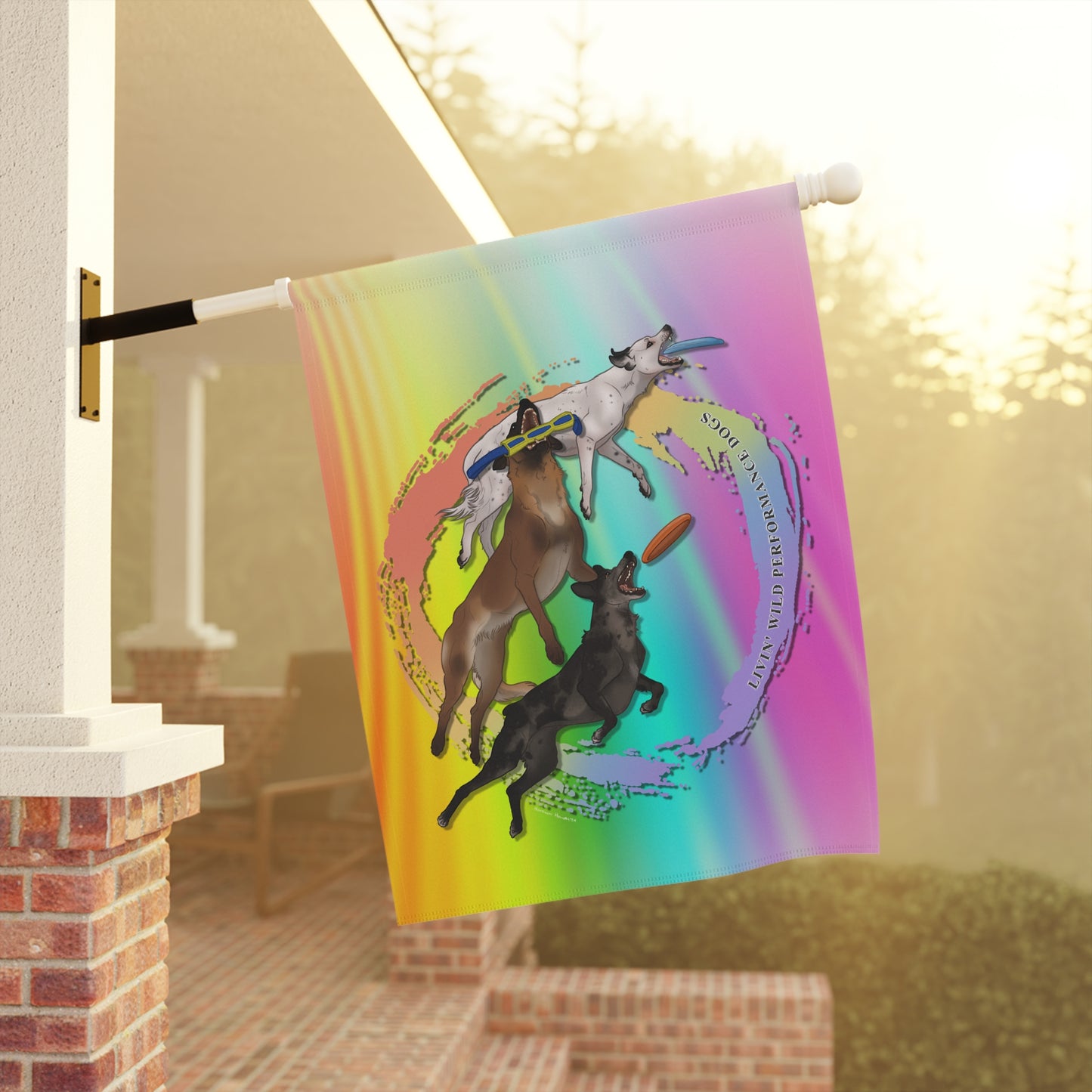 LIVIN' WILD CANOPY FLAG