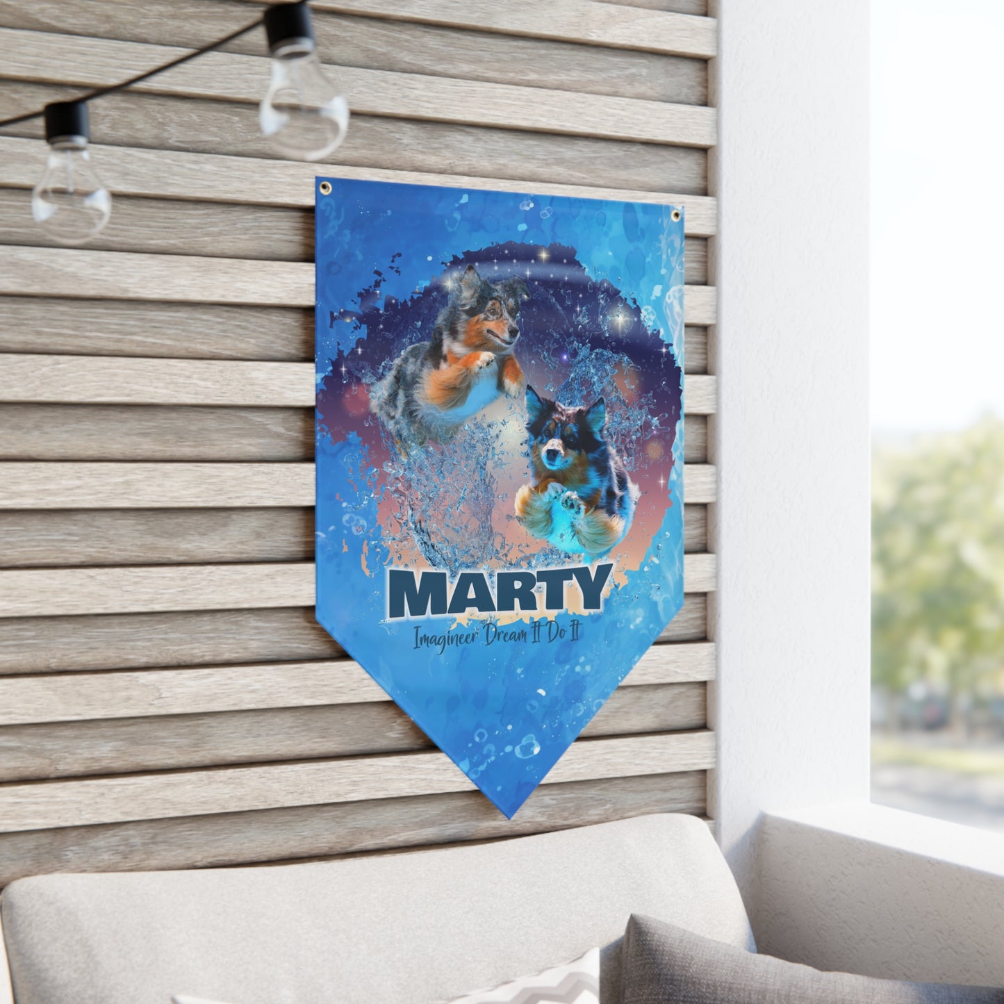 MARTY Pennant Banner