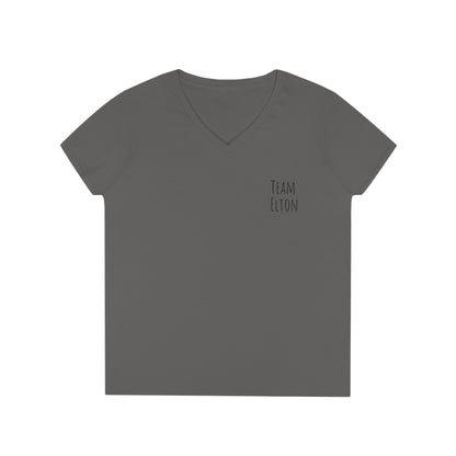 TEAM   Elton Ladies' V-Neck T-Shirt