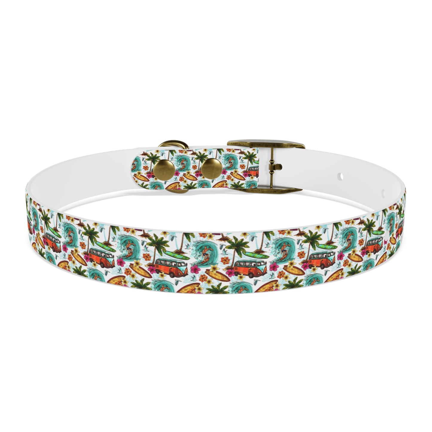 Summer GROOVY 70s  Dog Collar