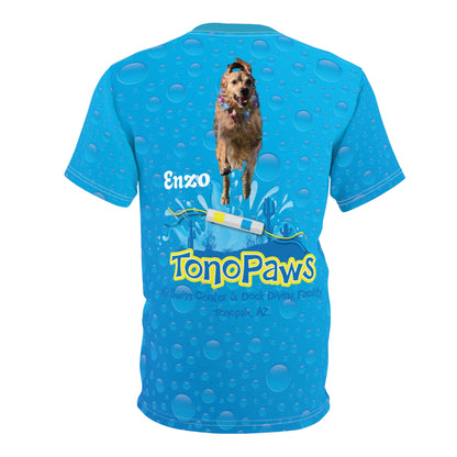 *ENZO*  2  TONOPAWS Unisex  Jersey Tee
