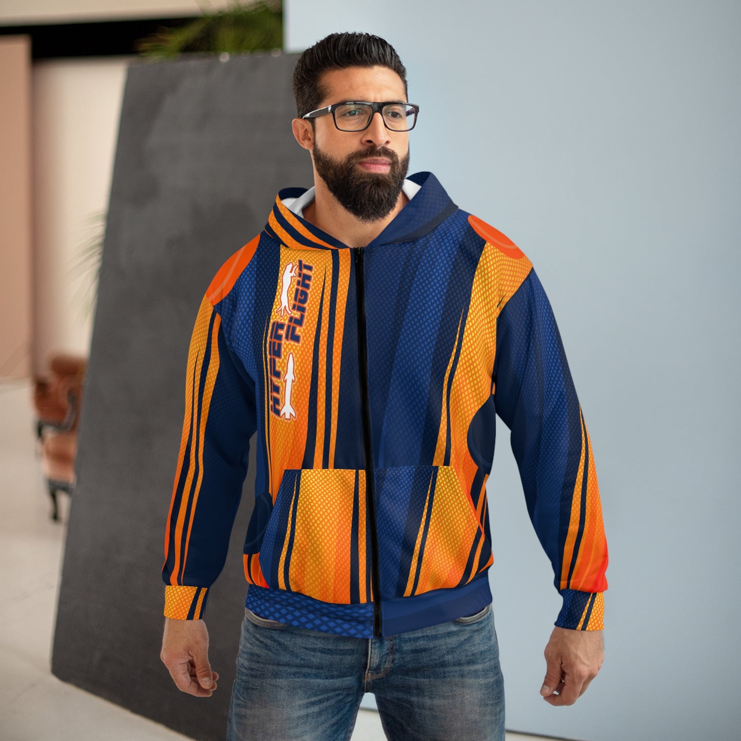 HYPERFLIGHT FLYBALL  Unisex Zip Hoodie