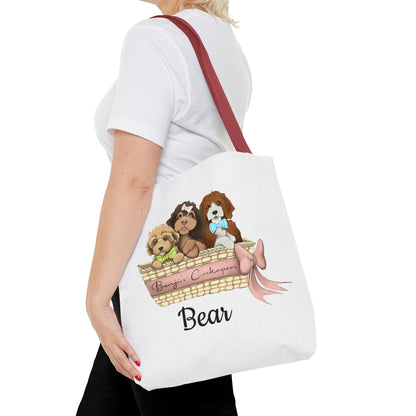 Bear  Benjis Cockapoos Tote Bag