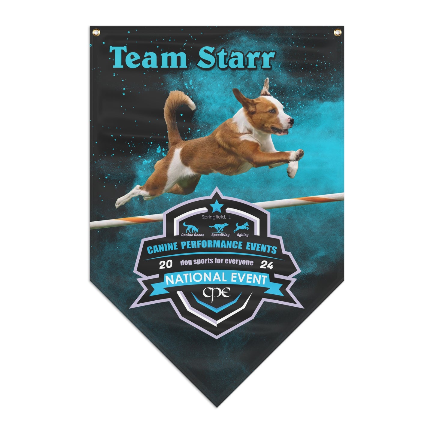 TEAM STARR CPE Pennant Banner