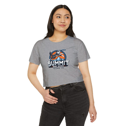SUMMIT DISC DOGS   Women's Festival Crop Top