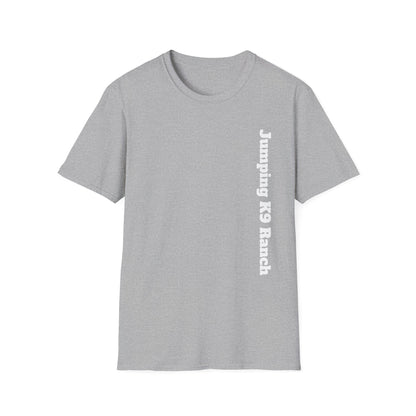 Jumping K9 Ranch  Unisex Softstyle T-Shirt