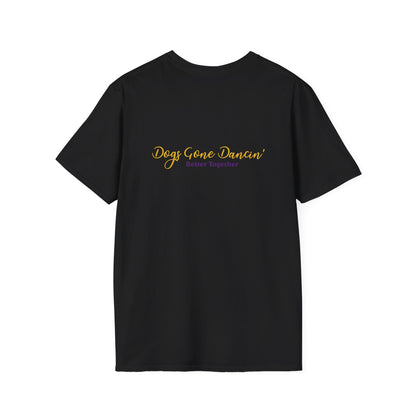 Dogs Gone Dancin'  Unisex Softstyle T-Shirt