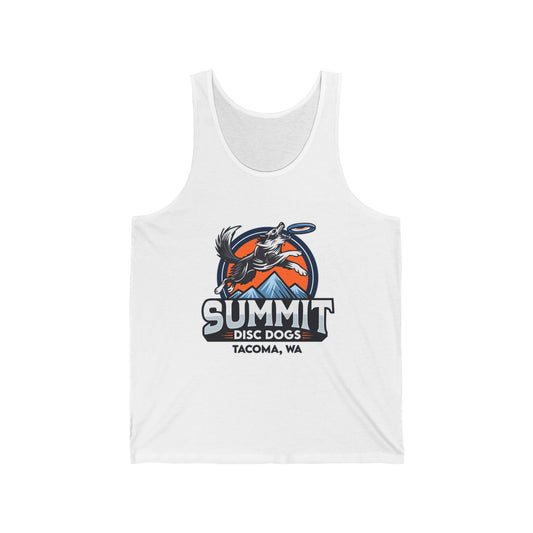 SUMMIT DISC DOGS  Unisex Jersey Tank