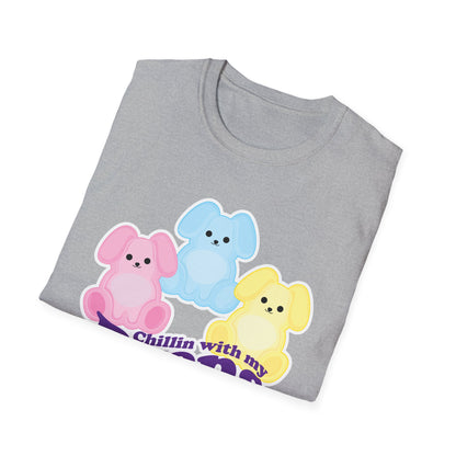 CHILLIN W MY PEEPS Unisex Softstyle T-Shirt EASTER