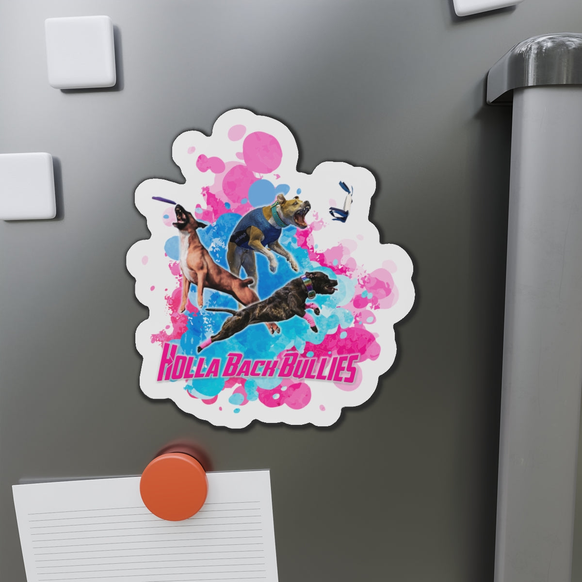 HOLLA BACK BULLIES Die-Cut Magnets