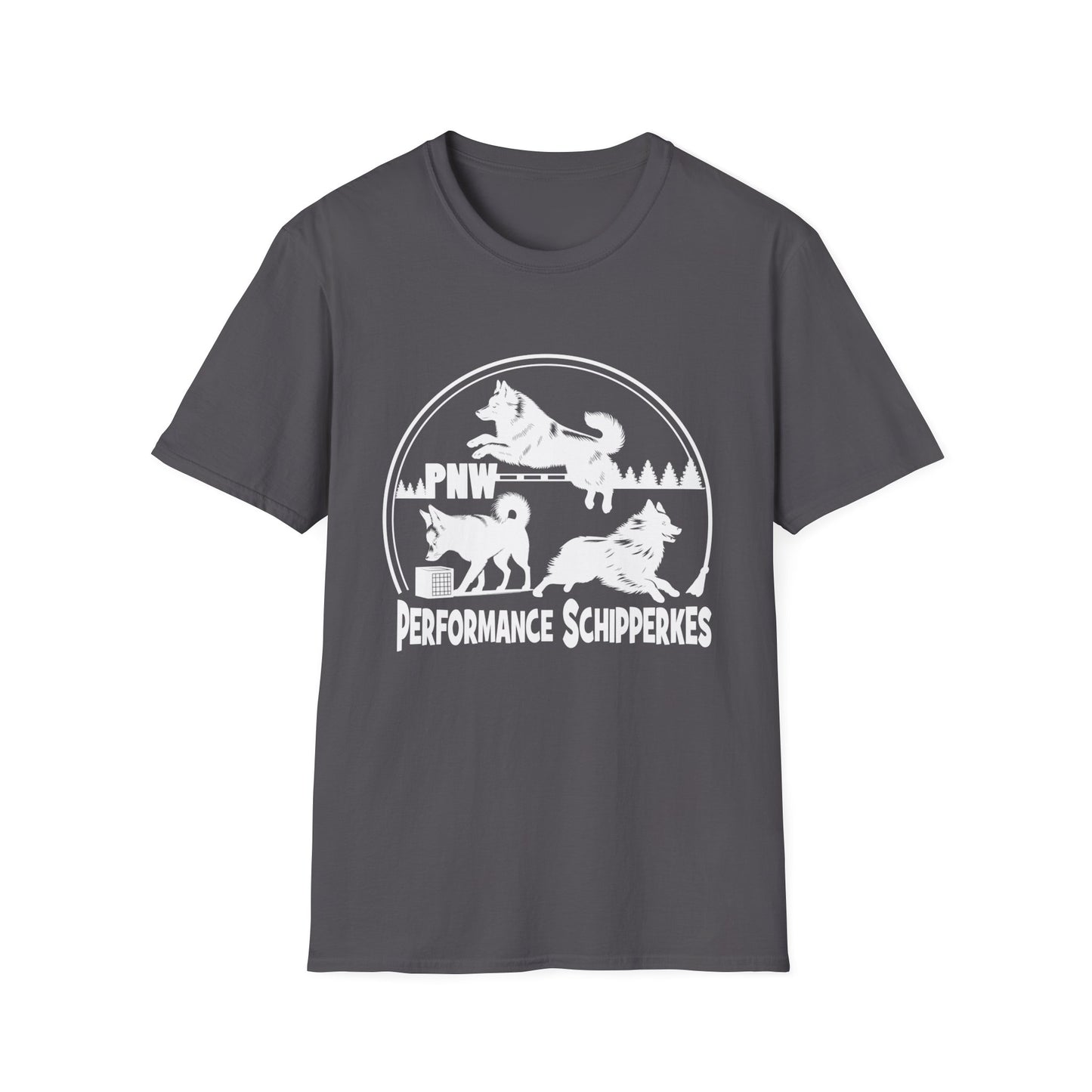 PNW Schipperkes Unisex Softstyle T-Shirt