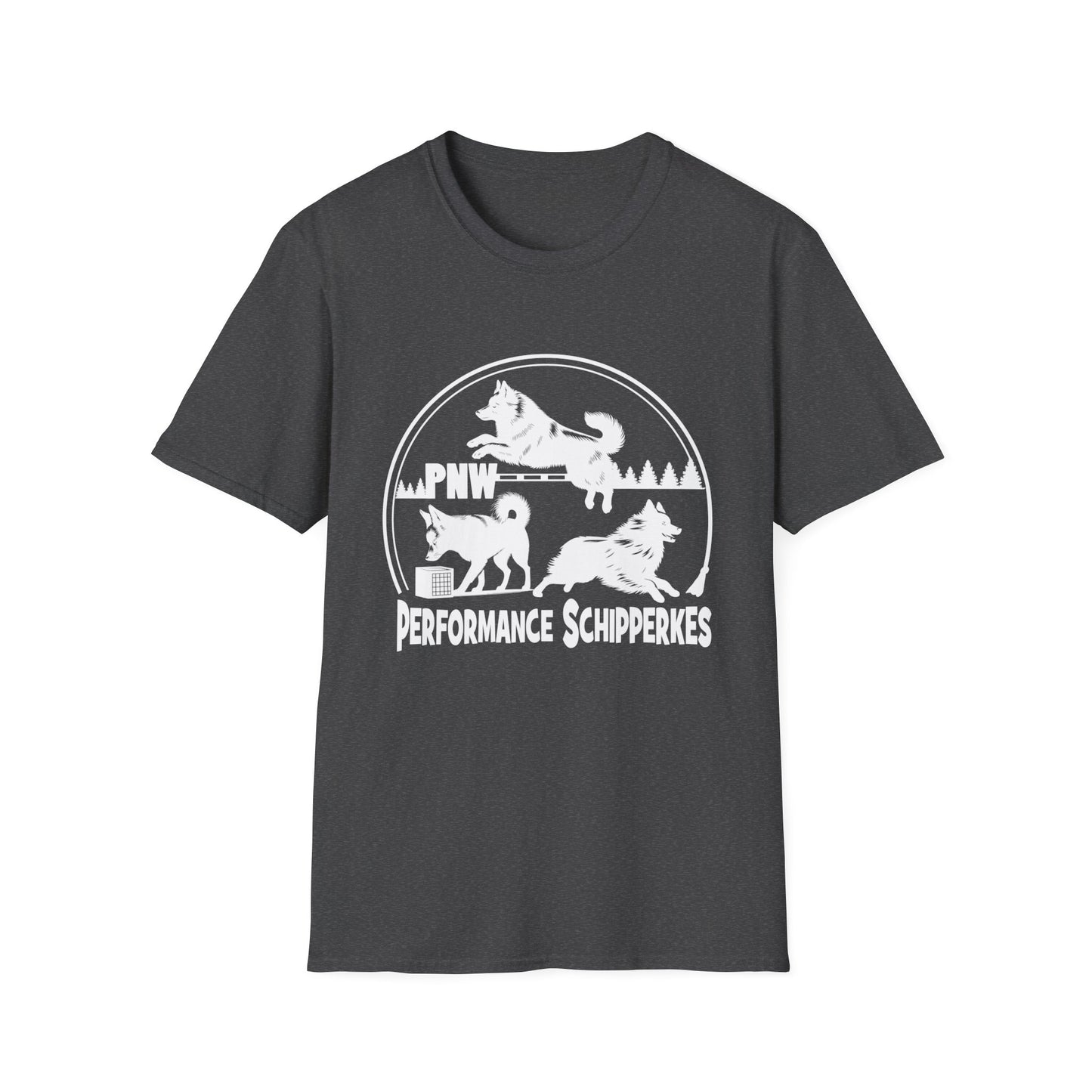 PNW Schipperkes Unisex Softstyle T-Shirt