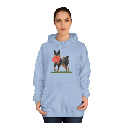 Amanda Meng - WOOF CREEK Unisex College Hoodie