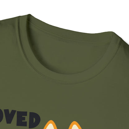 LOVED BY SHIBA 2 Unisex Softstyle T-Shirt