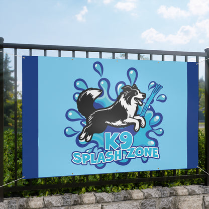 K9 SPLASH ZONE Matte Banner