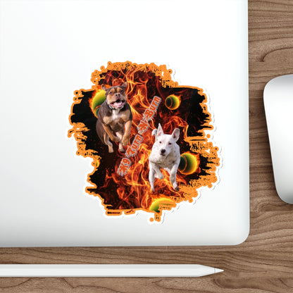 Copy of  turn burn    Stickers