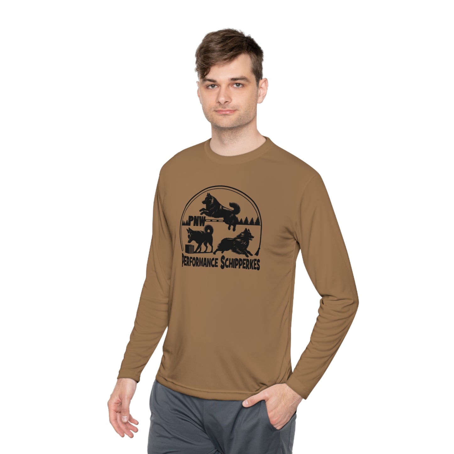 * PNW schipperkes Unisex Lightweight Long Sleeve Tee