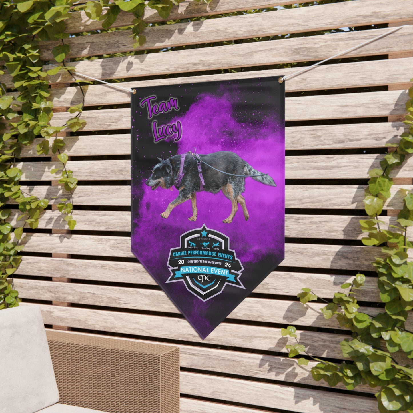 CPE Team Lucy Pennant Banner - PERSONALIZE!