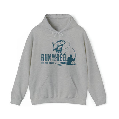 RUN YOUR REEL - 5 Unisex Heavy Blend™ Hooded Sweatshirt