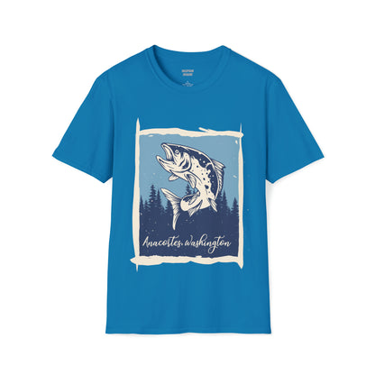 ANACORTES SALMON Unisex Softstyle T-Shirt